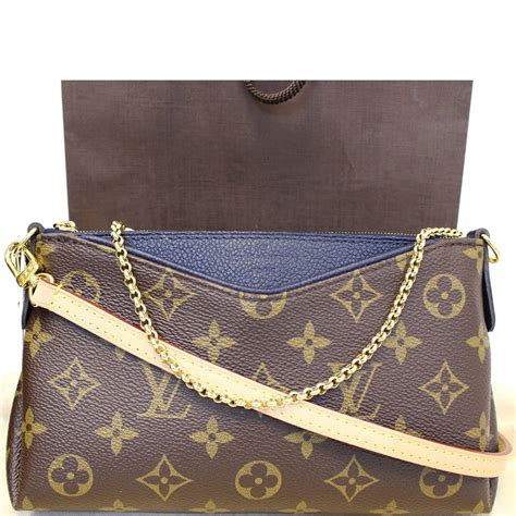 louis Vuitton Monogram pallas clutch